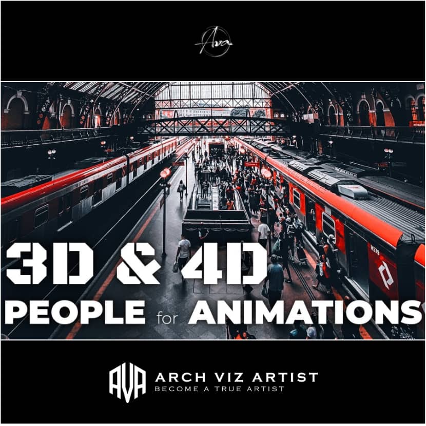 Arch Viz Artist - Visualizations with 4d people
